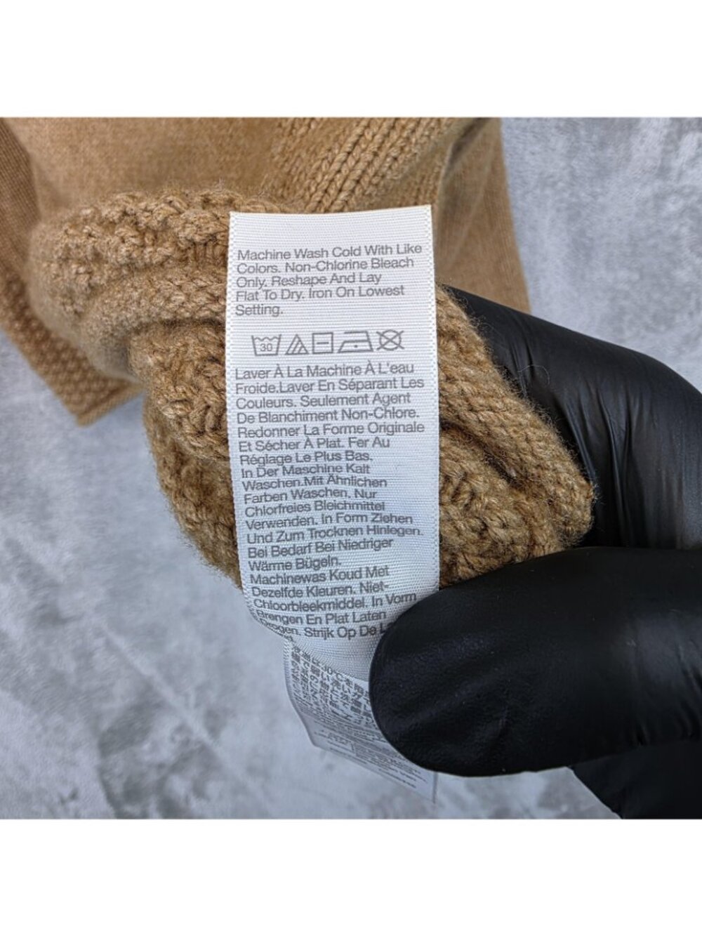Madewell Sweater Womens XS Brown Chunky Turtleneck Long Sleeve Knit Pullover - Picture 5 of 12
